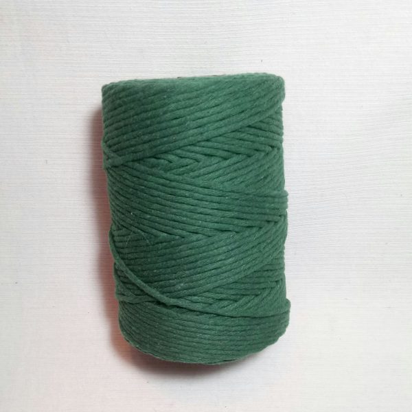 hilo algodón rústico 27 hebras verde inglés