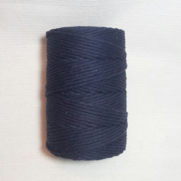 hilo algodón rústico 27 hebras azul marino