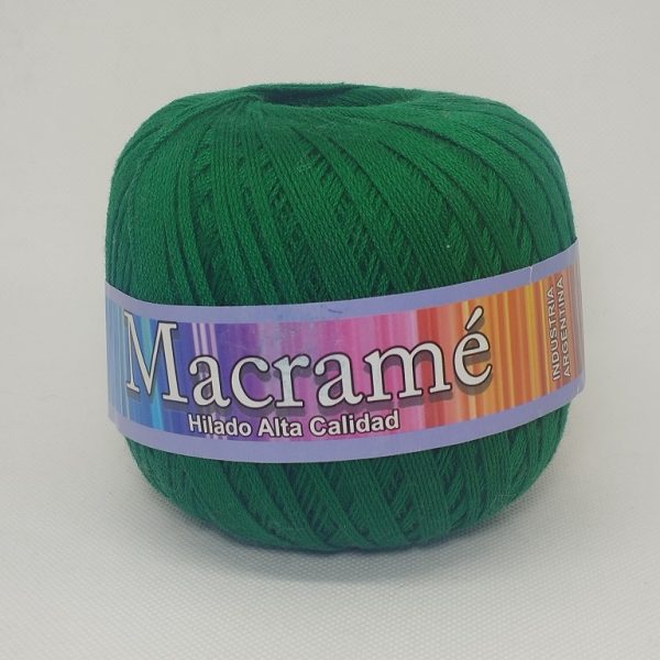 macramé verde loro